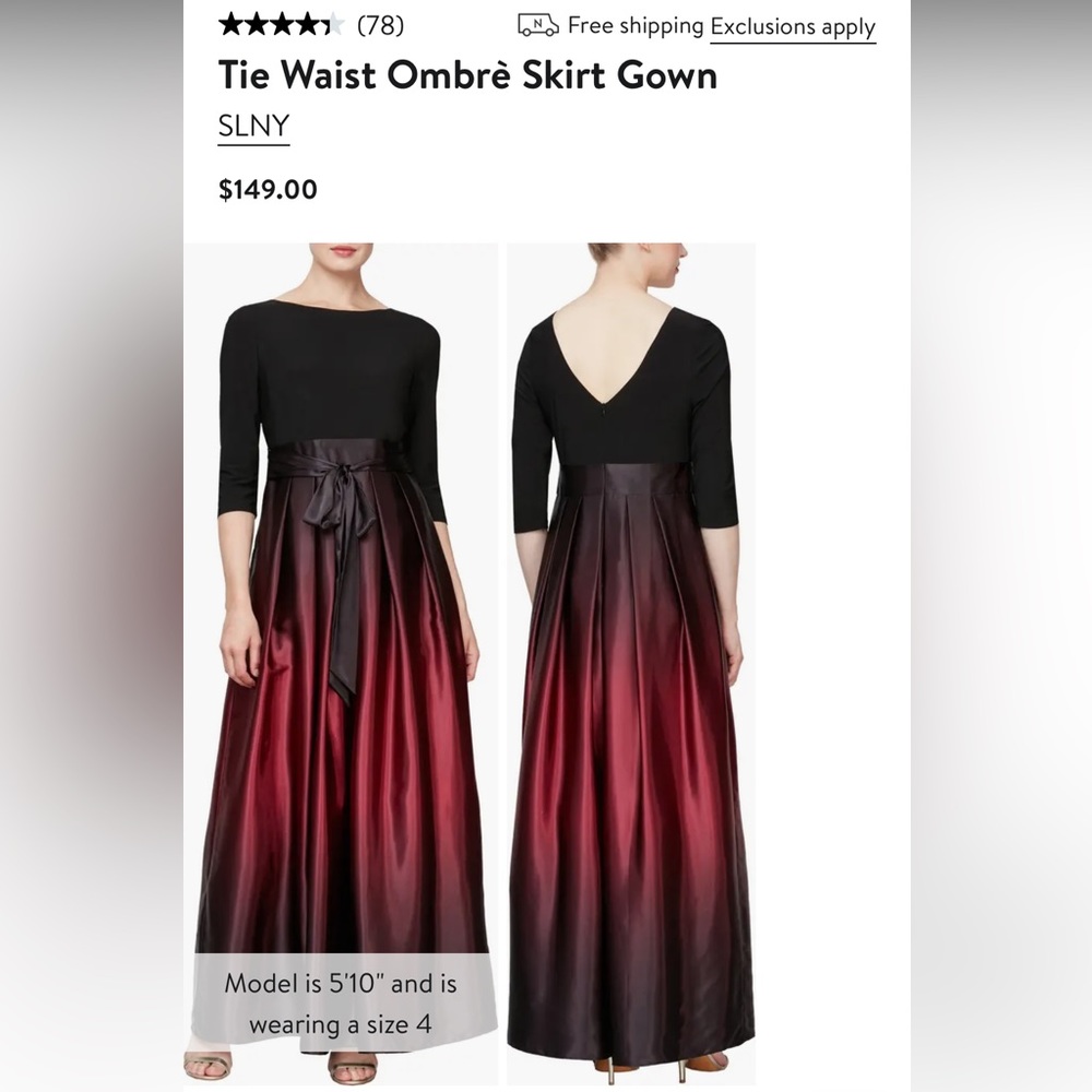 Nordstrom | ombré gown